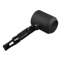 (GGBR) Suitable for High-Speed Leafless Hair Dryer Plastic Shell Cover Material Household Repair Parts Nozzle Black. 