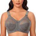New Style Jersey Half Net Under Belt Bra - 3 Hook Back Style Non Padded Malai Stuff Bra For All Women And Girls. 