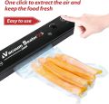 Vacuum Sealer Machine - Automatic Food Sealer for Food Preservation, Suitable for Dry & Moist Food, Portable Sealer with 10 Vacuum Sealer Bags. 