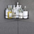 Set of 2 Bathroom kitchen Punch rack , multifuctional shampoo &  accessories holder. 