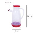 Trickle Jug 1000ml Oil Jug / Vinegar Pourer Dispenser Oil-Sprayer Pot Bottle Dispenser Gadget Cooking. 