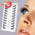 Vist Fox False Eyelashes Effect Cat Eye Lash Half Eyelashes. 