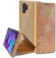 Samsung Galaxy Note 10 Plus Luxury Mirror View Flip Cover Case with Full Body Protection, Shock Absorbent, Anti-Scratch, Anti-Fingerprint, Lightweight and Durable. 