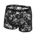【PeacemPeace】 CLEVER-MENMODE Lace Underwear Men Sexy See Through Panties Boxers Penis Pouch Long Leg Mesh Transparent Underpants Boxer Shorts. 