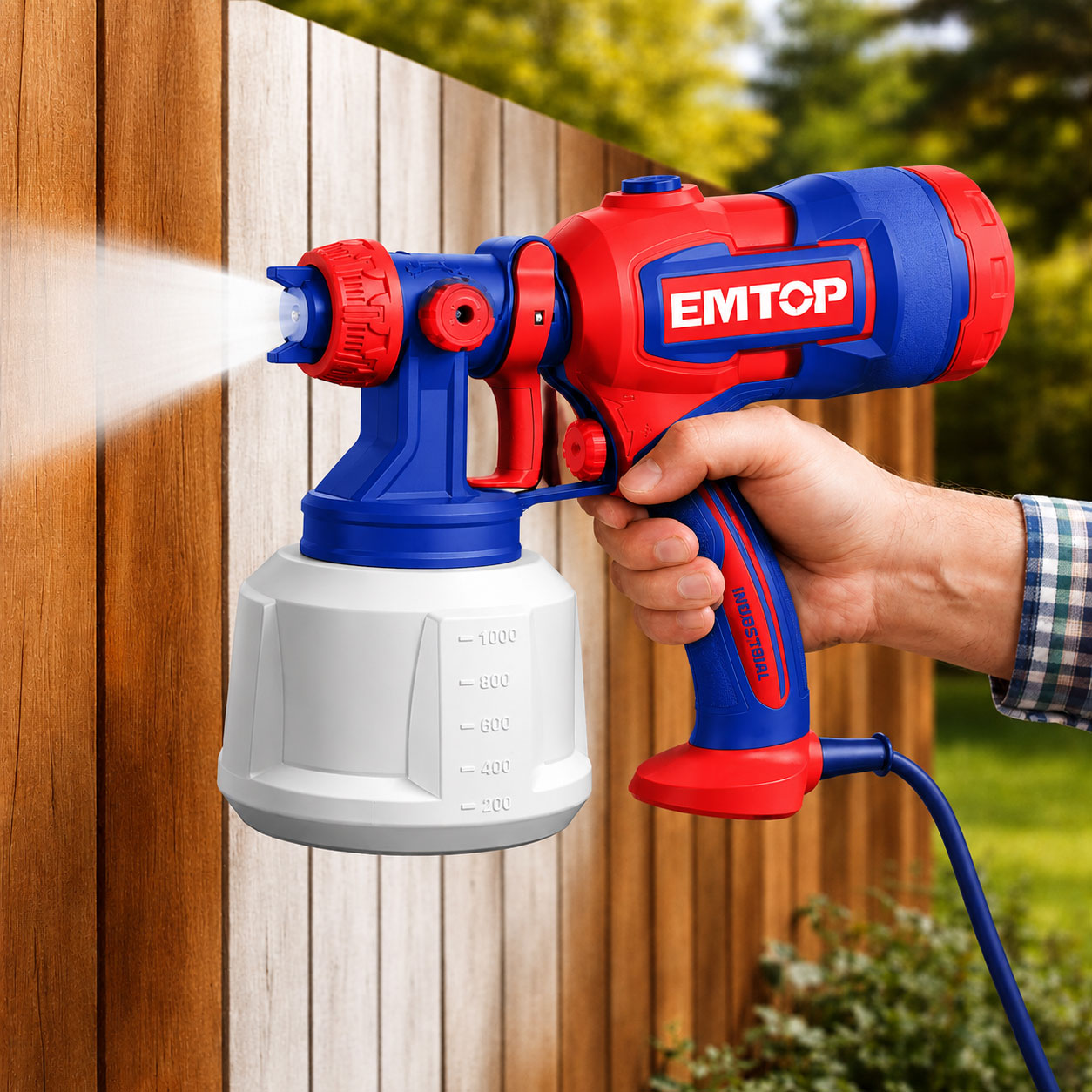 Emtop HVLP Electric Spray Machine 530W Paintzoom ESGN4506