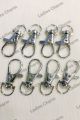 Swivel Clasp Gold and Silver Trigger Snap Hook - 34mm Gold and 37mm Silver Metal Buckle Clips for Keychains, Bags, DIY Crafting (6, 12, 24 pcs). 