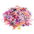500pcs Pack Ribbon Bows Pre-made Embellishments Satin Satin Bows Miniature Assorted Mini Bows for Crafting Wedding Decor Gift Wrapping DIY Projects Party Favors. 