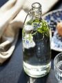 IKEA KORKEN Glass Water Bottle 1.0 L – Stylish and Sustainable for home use and decoration. 