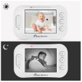 KERUI 3.5 Inch Wireless Video Color Baby Monitor Music Baby Security Camera 2 Way Audio Talk Night Vision Temperature Babysitter (N). 