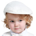 Baby Boy Hat Toddler Golf Cap Newborn Baptism Herringbone Flag Headgear Kids Gentleman Wedding Cotton Soft Lining Accessories. 