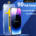 1PCS Lereach for iPhone 15 Pro Max 14 Pro Max 13 Pro Max 12 Pro Max 11 Pro Max Tempered Screen Glass Auxiliary install Film. 