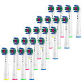 【VisioN Shop】20/16/12/8/4 Pcs Brush Head nozzles for Braun Replacement Toothbrush Head Sensitive Clean 3D Whitening Head. 