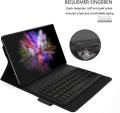 Jelly Comb Bluetooth Backlit Keyboard Case for All tab 24 x 17 ,  Removable Wireless Keyboard UK Layout QWERTY with Leather Cover. 