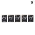 5Pcs Notebook Desktop Computer Logo Label 4th Intel Core i3 i5 i7 Sticker. 