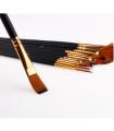 Modycon 12 pcs set Paint brushes set with Bags-canvases painter's palette set for drawing Paint Portable stationery. 