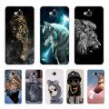 Silicon Soft Phone Case For Huawei Y5 2017 Case Cover for Huawei Y6 2017 MYA-L22 MYA-L03 Bags TPU Cover. 