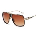 Vintage Oversized Sunglasses Men Brand Designer Classic Retro Big Frame Sun Glasses Male Gradient Driving Oculos De Sol. 