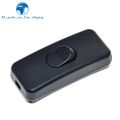 1pcs ON/OFF Inline Switch Black Inline Table Lamp Desk Light Cord Cable Switch 110-250V KCD1-112. 