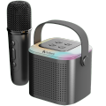 Audionic Boom Box 101 Speaker Bluetooth supported 4 different Voices RGB Lights with Mic. 