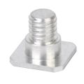 2 Pcs 12mm Equal Tee Connector Baed Pipe Fitting & 1 Pcs 1/4 Inch to 3/8 Inch Female to Male Convert Screw Adapter. 