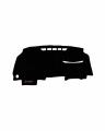 Car Dashboard Cover Carpet For Honda Civic Reborn 2007 2008 2009 2010 2011 2012 - Black. 