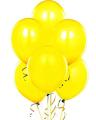 999 SPPack Of 50 -14 Inch Yellow Color Pearl Shape Latex Birthday Party & Decoration Balloons !! !. 