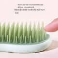 Naturally Curly Ultimate Detangling Brush Plastic Handle Comb for Home Use for 3C to 4C Dry and Wet Hair. 