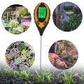 4 in 1 Soil PH Tester Moisture Sunlight Light Test Meter for Garden Plant Lawns MJ. 