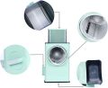 Potato Slicer Upgraded Hand Crank Vegetable Cutter Rotary Cheese Graters Multifunctional Chopper Veget Shredders Fruit Kitchen Tool with 3 Stainless Steel Drum Blades for Vegetables. 
