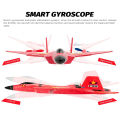 Remote Control F-22 Foam Fighter Jet 2.4 GHz - Rechargeable Battery - Trending F-22  Foam Jet - Toy For Boys - Assorted Colors. 