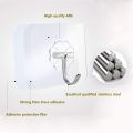 Adhesive Hooks, Pack of 10 / 20 / 50 Sticky Hooks, Transparent Reusable Removable Adhesive Hooks for Hanging, Wall Hooks for Hanging Can be Use for Kitchen Bathroom Shower Outdoor Home Improvement. 