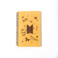 BTS Quotes Wooden Diary | Lined Pages, Motivational Quote Diaries | BTS ARMY Merch | K-Pop Themed Merch. 