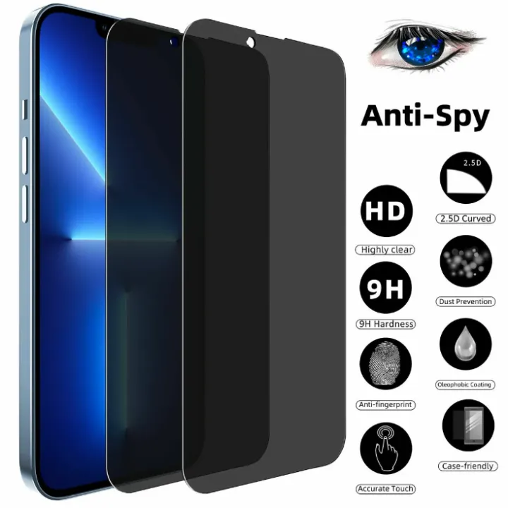 TECNO%20Spark%2010%20Pro%20Privacy%20Protector%2045%20Degree%20HD%20Tempered%20Glass%20Privacy%20Protector%20-%20Black%20-%20Image%205