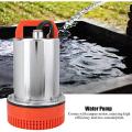 Solar Panel Water Pump DC 12 Volt 1 inch Outlet Max Flow 63 liter per minute Lift Max Head 12 Meter High Stainless Steel Solar for garden mini dc water pump for home submersible. 