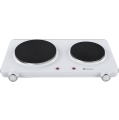 Dawlance Double HotPlate 1000+1500 Watts / DWHP 3021W / Dual Heating Zones / Cast Iron Surface / Adjustable Temperature Control / 5 Cooking Level / Portable. 