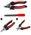 Cat Nail Clipper Cutter Dog Nail Clipper Cutter Pets Pet Toe Care Stainless Steel Dogs Cats Scissors Clippers Grooming Trim Nails Birds + Nail File - PS318 - PS-GR. 