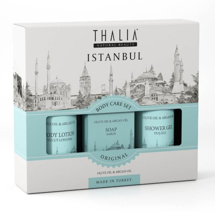 3 in 1 Skin care product - Body wash - Skin care product for girls - Body lotion - Soap - Shower Gel - Travel Set - Istanbul (Body Care)