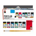 Marabu Ceramic Porcelain Color Set of 6 x 15ml. 