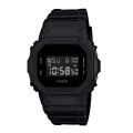 Casio G Shock Mens Square Black Digital Dial Black Resin Band Watch-DW-5600BB-1DR. 