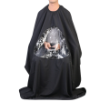Hair Cutting Barber Cape with Window Phone Viewing Apron Stylist Gown   Hair Cutting  Apron  Barber Cutting Apron Hairstylist Saloon Beauticians Waterproof Gown Front-Back Cape. 