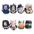 1 pcs Anime Cat Statue Action Figures Kakashi Jiraiya Gaara Sasuke Itachi Tsunade pvc Model Decoration Collection Kid Gift Toy. 
