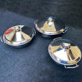 Stainless Steel Hotpot Set of Three Dual-Layered vacume style new design jahez special. 