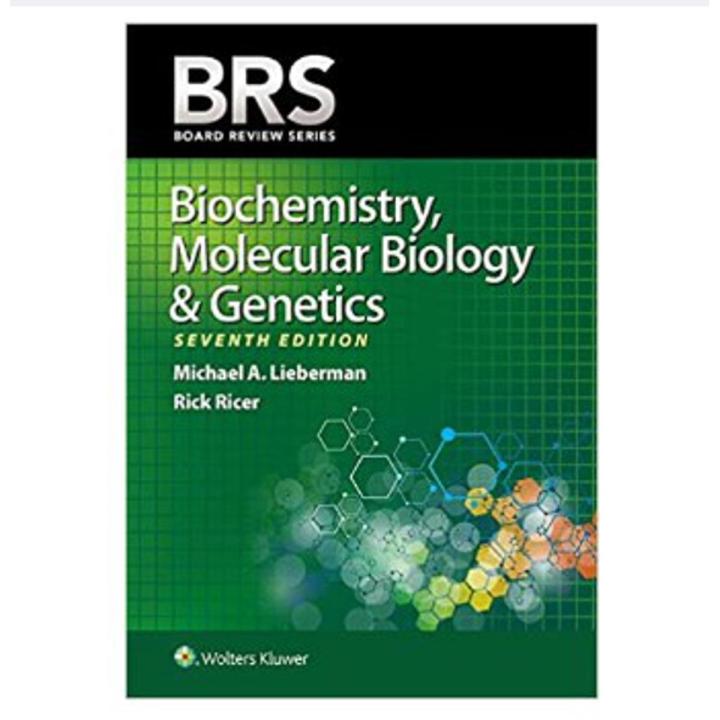 BRS Biochemistry, Molecular Biology, and Genetics (Board Review Series) 7th Edition