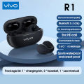 【Ready stock+FREE Shipping+COD】VIVO Headphones Earphone Over-ear Headphones Wireless Earphone Ear Buds Tws Mini Earbuds. 