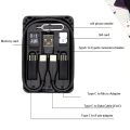 4 in 1  C To Usb C Cable Fast Charging Cable For IPhone 15 Pro Max Xiaomi Type C Cable Micro Usb Bracket Storage Box. 