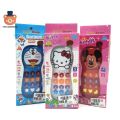 Doraemon Musical Cartoon Mobile Phone Toy with Colorful Light Effects and Wonderful Music Sound for Baby Kids. 