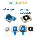 Samsung Galaxy S6 Edge Back Camera Lens Cover + Holder Frame. 