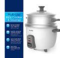 DECAKILA 15-Cup Rice Cooker with Steamer KEER010W 2.8L 1000 Watts - White. 