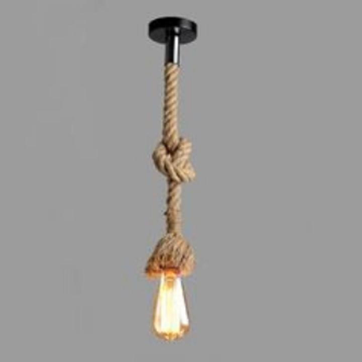 Rope Hanging Lamp -Ceiling Light For Cafes