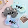 【wholesle668 Store】Plush Mask Cute Koala Unicorn Sort Blindfold Eye Band Aid Cover 3D Night Mask Bandage Women for Sleeing Relax. 